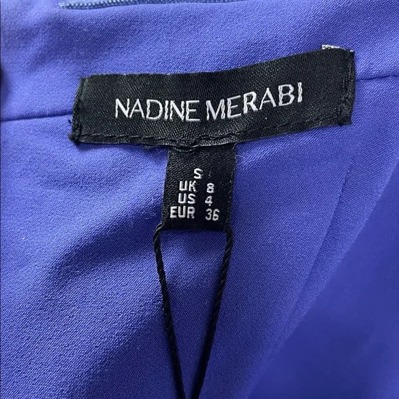 NWT Nadine Merabi Lyra Floral Sequin Mini Dress Beaded Colorful Sz 4 - Picture 13 of 16